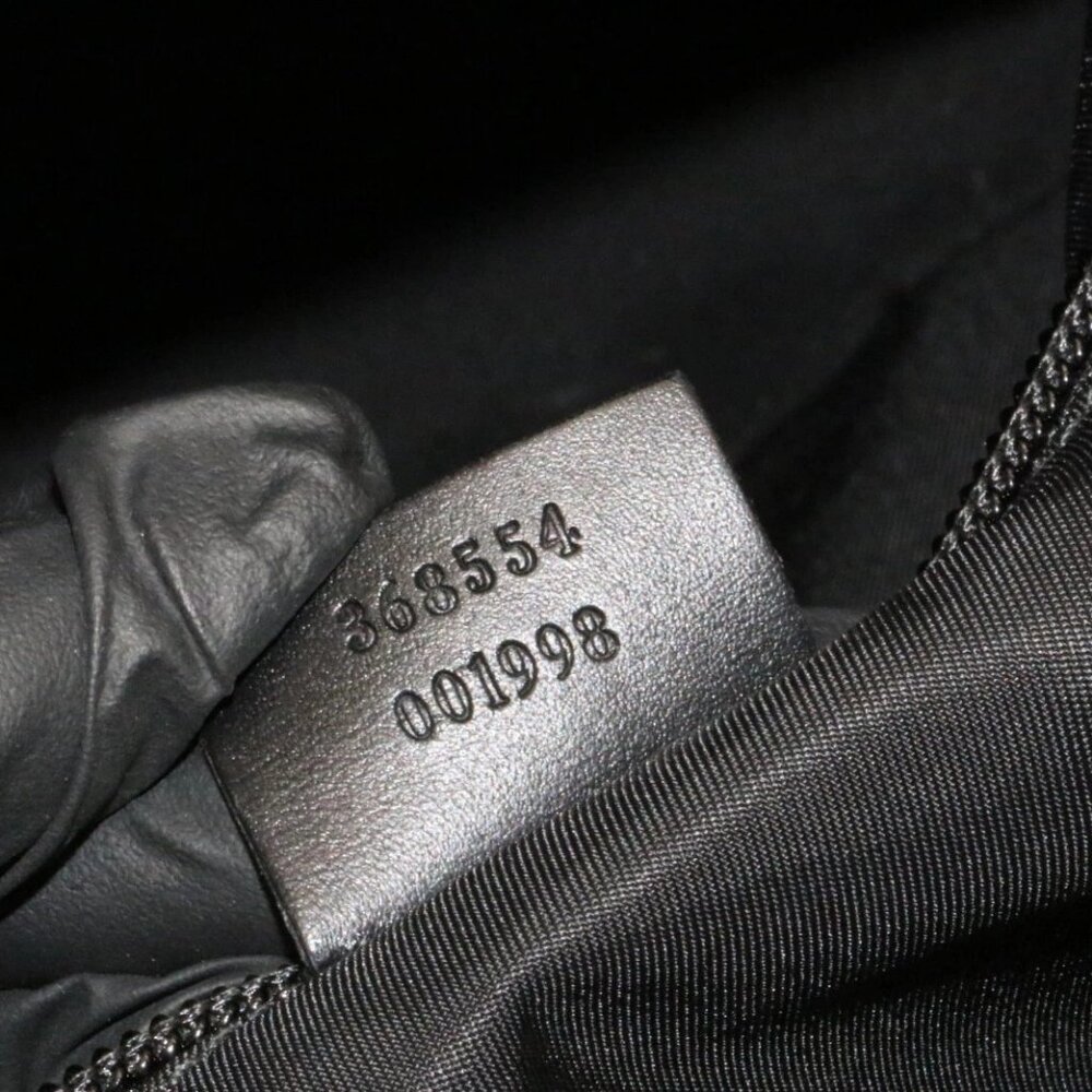 Gucci GG Supreme Monogram Medium Carry-On Duffle Bag - Black/Grey - Picture 15 of 16